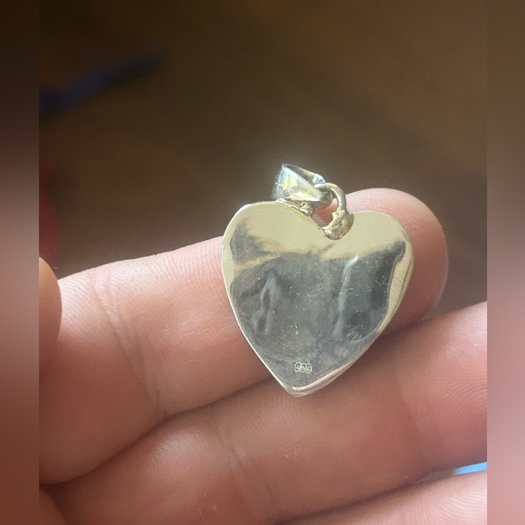 STERLING SILVER NATIVE AMERICAN SW PICTO STORY TELLER SUNGOD BEAR PENDANT .925 - Picture 4 of 10